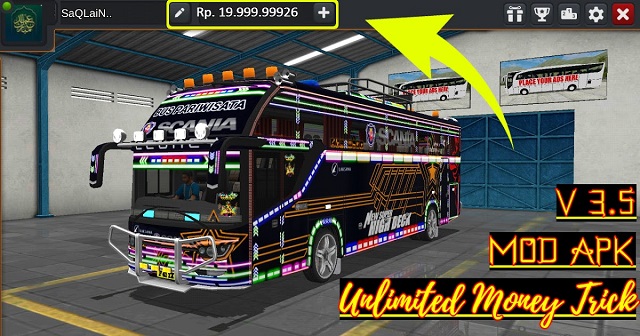 Bus Simulator Indonesia Unlimited Money