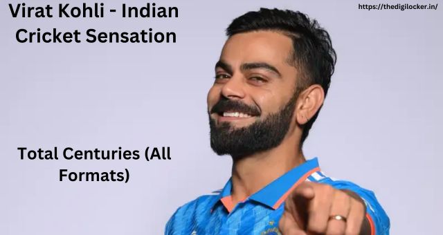 Virat Kohli Total Centuries in All Format